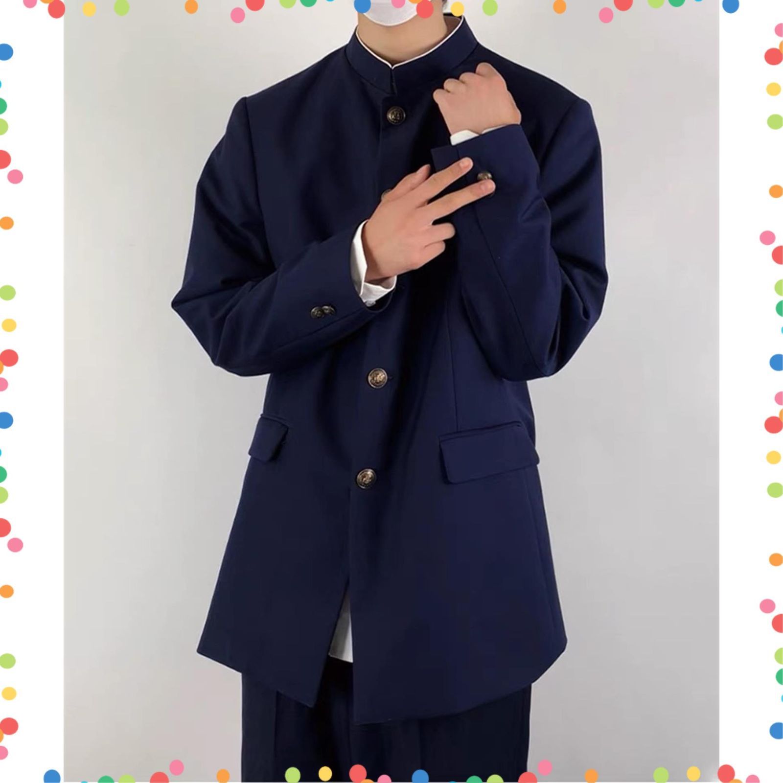  在庫処分 応援団 衣装 スクール ブレザー 男子高校生 シャツ 男子制服 ズボン 3点セット コス 学生服 学生 コスチューム 仮装 メンズ ユニセックス 制服 コスプレ 卒業式 学ラン 入学式 イベント QOOLY? パーティー その他 文房具 事務用品