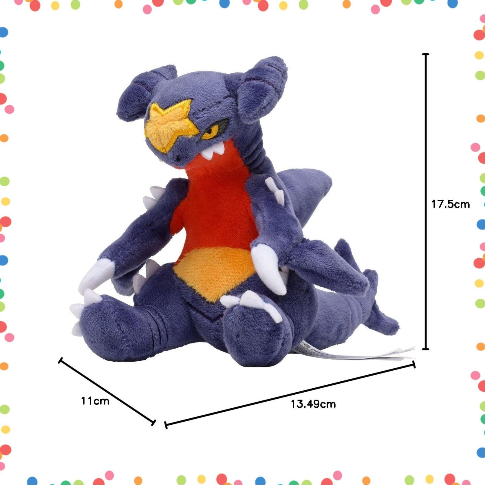 特価セール】13.5×11×17.5(H×W×D:㎝) ガブリアス fit Pokemon