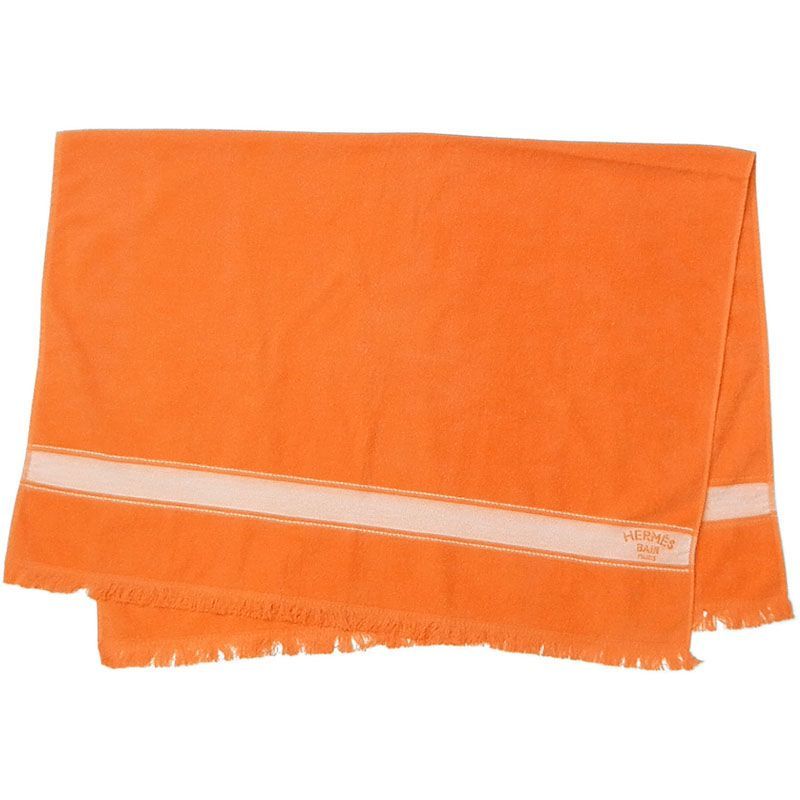 新品同様】エルメス HERMES ビーチタオル/バスタオル ヨッティングPM