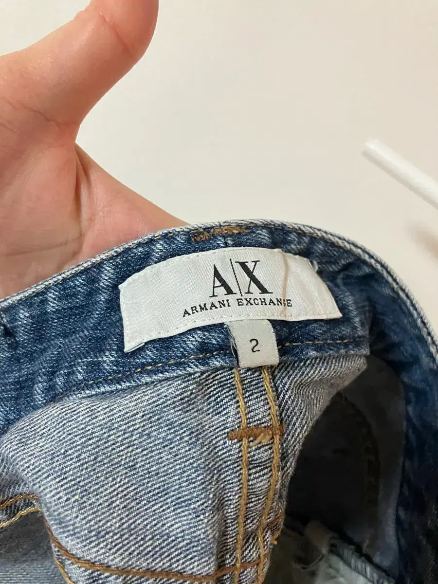 ARMANI EXCHANGE(アルマーニ エクスチェンジ) デニム パッチワーク 