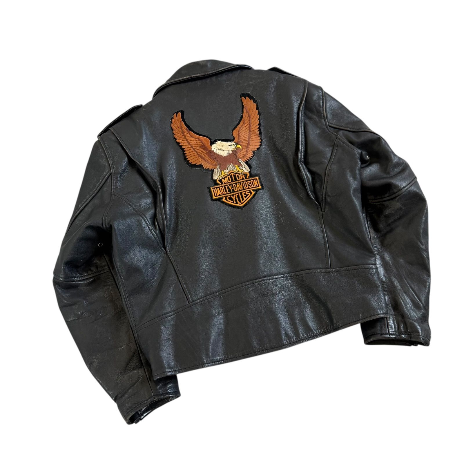 90s- ハーレーダビッドソン ライディングギア デザイン刺繍 アウター XL 90s- ハーレーダビッドソン ライディングギア デザイン刺繍 アウター XL