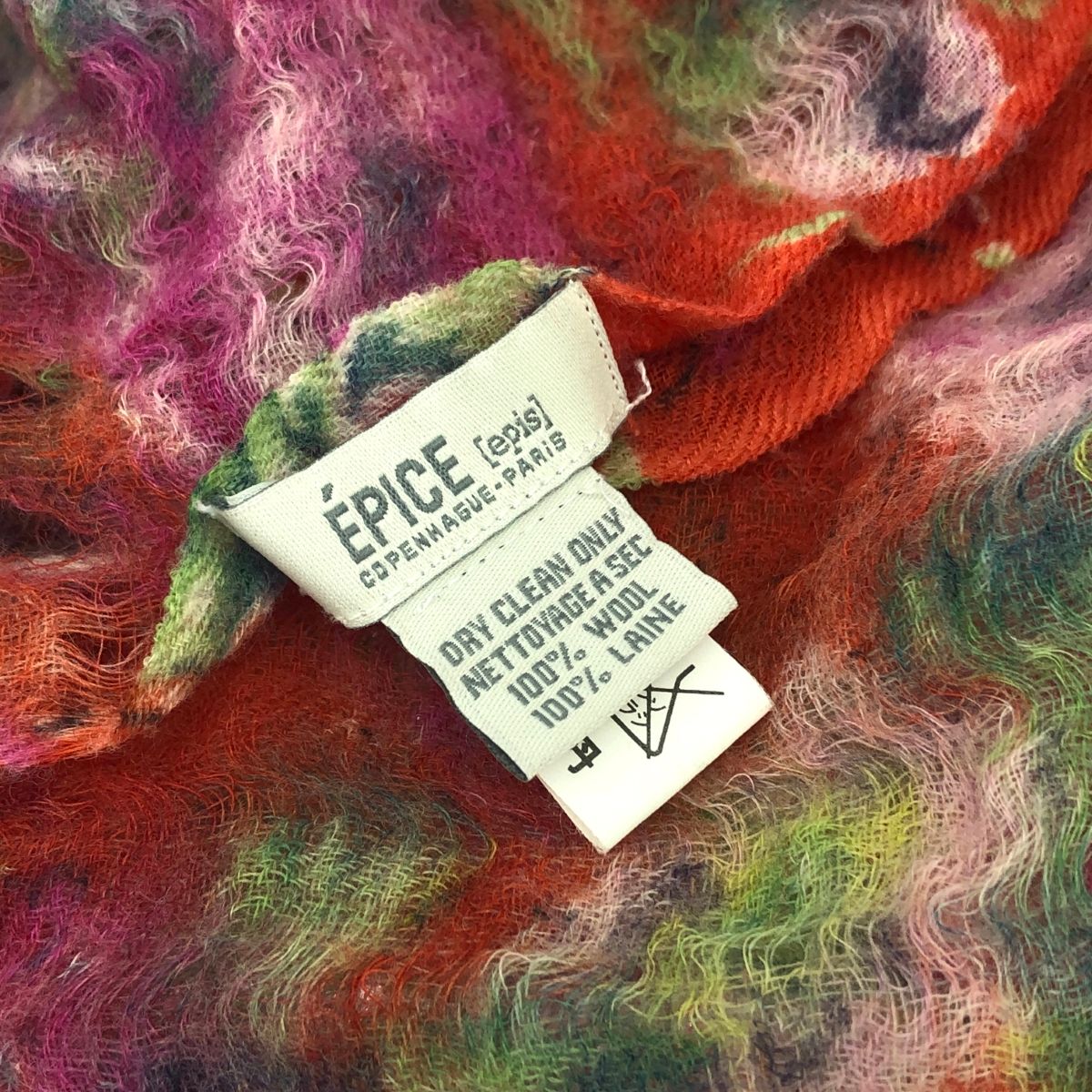 EPICE エピス ストール ウール オレンジ レディース / 240001184360