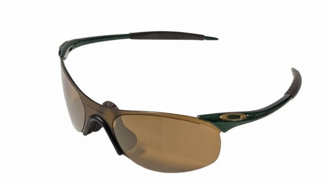 新品同様 オークリー サングラス ゼロ ZERO 0.4 廃番モデル グリーン