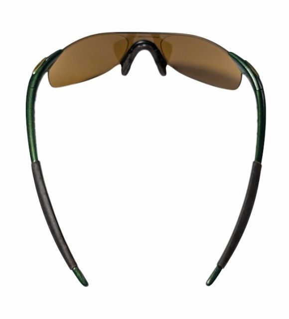 新品同様 オークリー サングラス ゼロ ZERO 0.4 廃番モデル グリーン