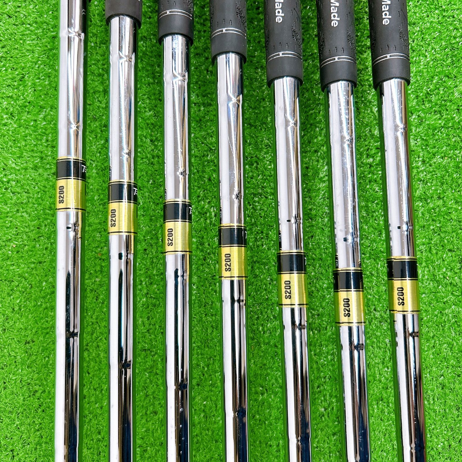 左利き レフティ】テーラーメイド バーナー2.0 アイアンセット 7本 S