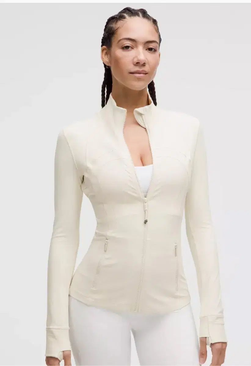 ルルレモン ディファイン ジャケット ライト アイボリー - メルカリ