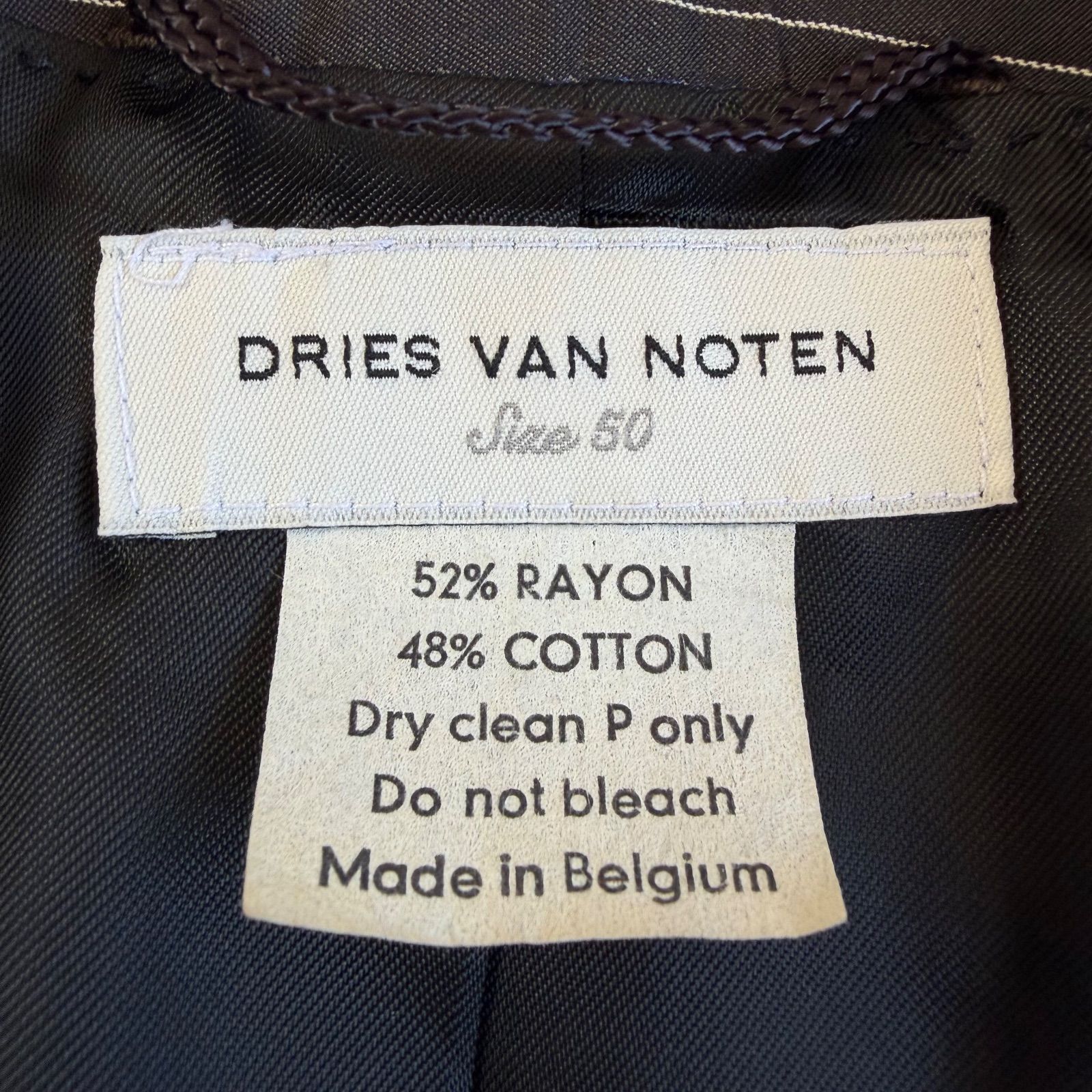 DRIES VAN NOTEN / ドリスヴァンノッテン ダブルブレストジャケット 