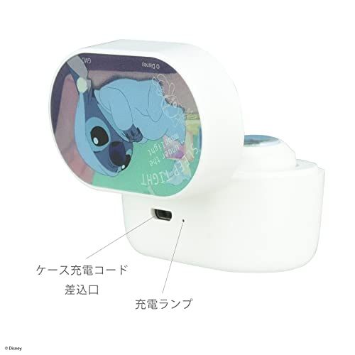  グルマンディーズ Gourmandise ディズニーキャラクター 完全ワイヤレスステレオイヤホン スティッチ DNG-108 STp その他 キャラクターグッズ