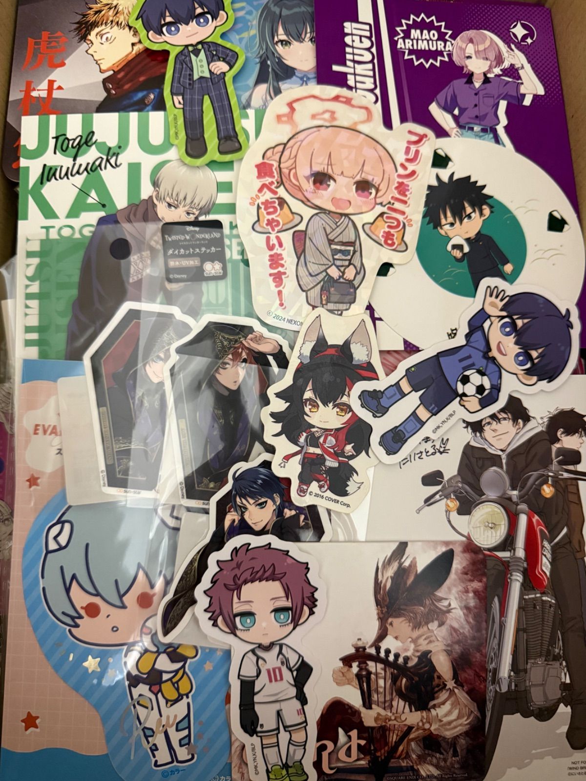 紙類 アニメ ゲーム まとめ売り 大量 コースター ポストカード カード