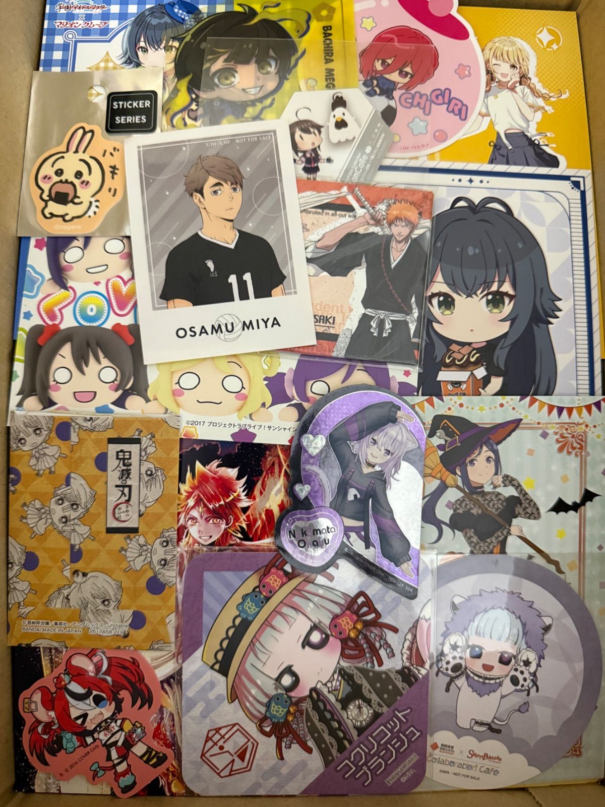 紙類 アニメ ゲーム まとめ売り 大量 コースター ポストカード カード