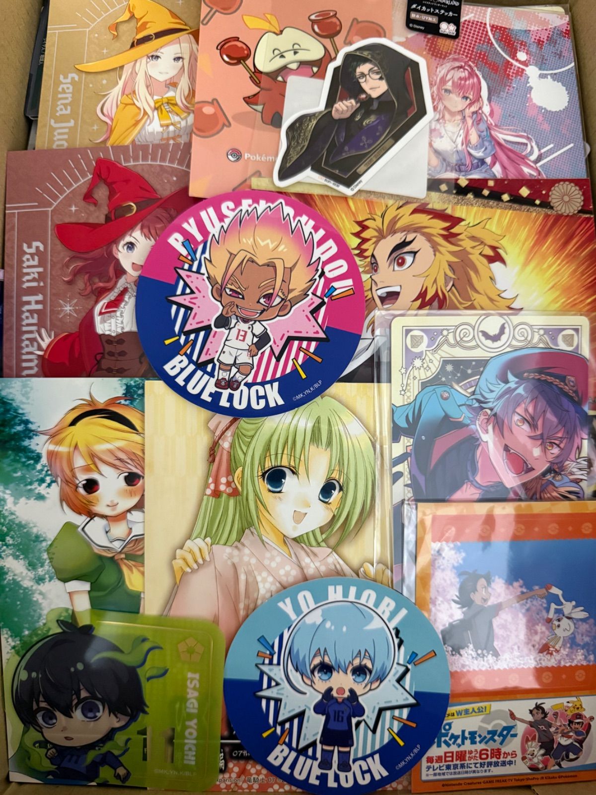 紙類 アニメ ゲーム まとめ売り 大量 コースター ポストカード カード