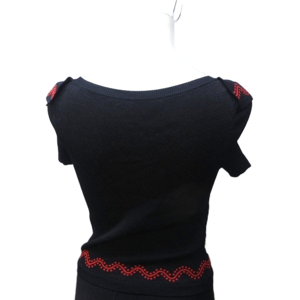 レッド ヴァレンティノ RED VALENTINO レーヨンナイロンニット