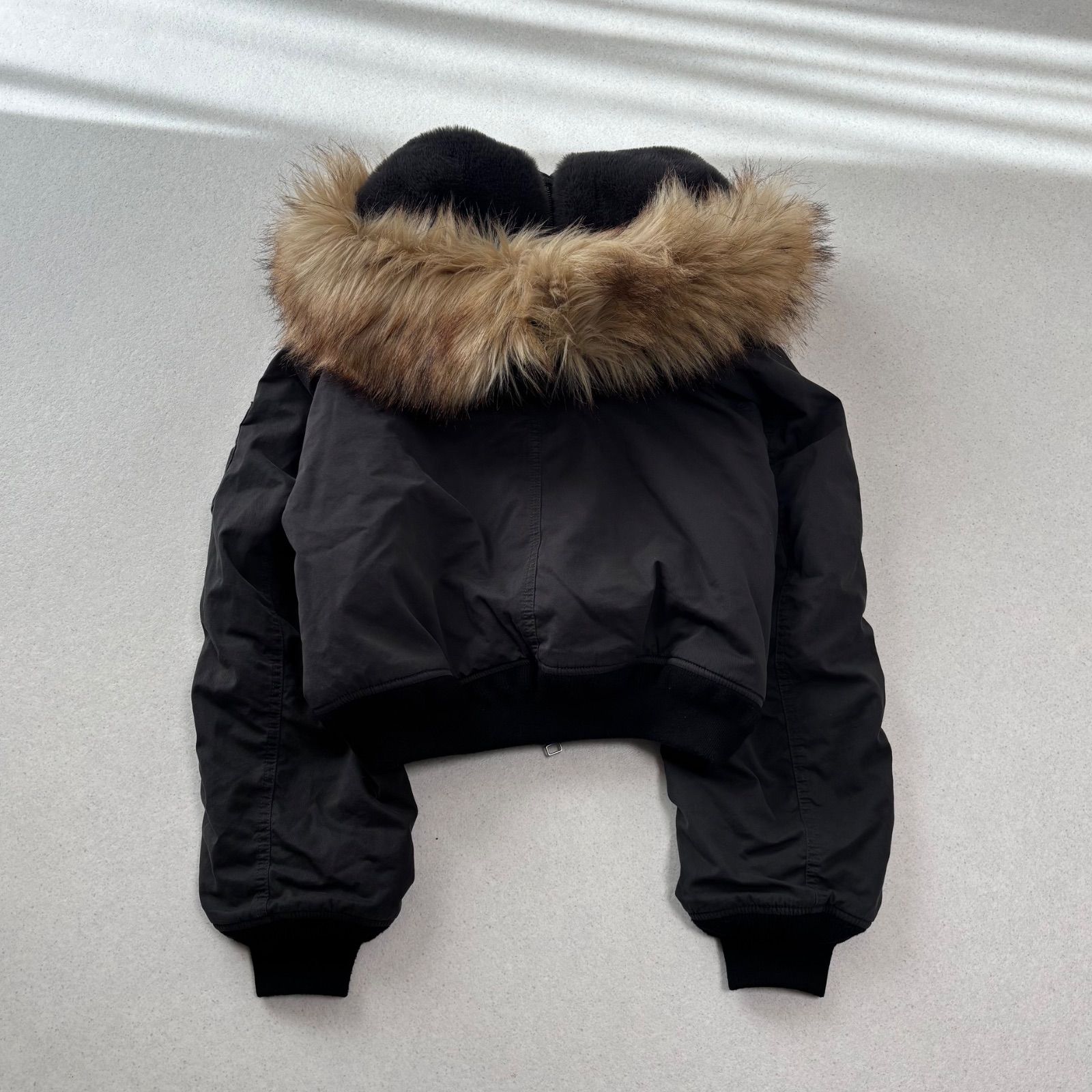 25AW moussy SHORT N2B black マウジー n-2b レディース フリーサイズ