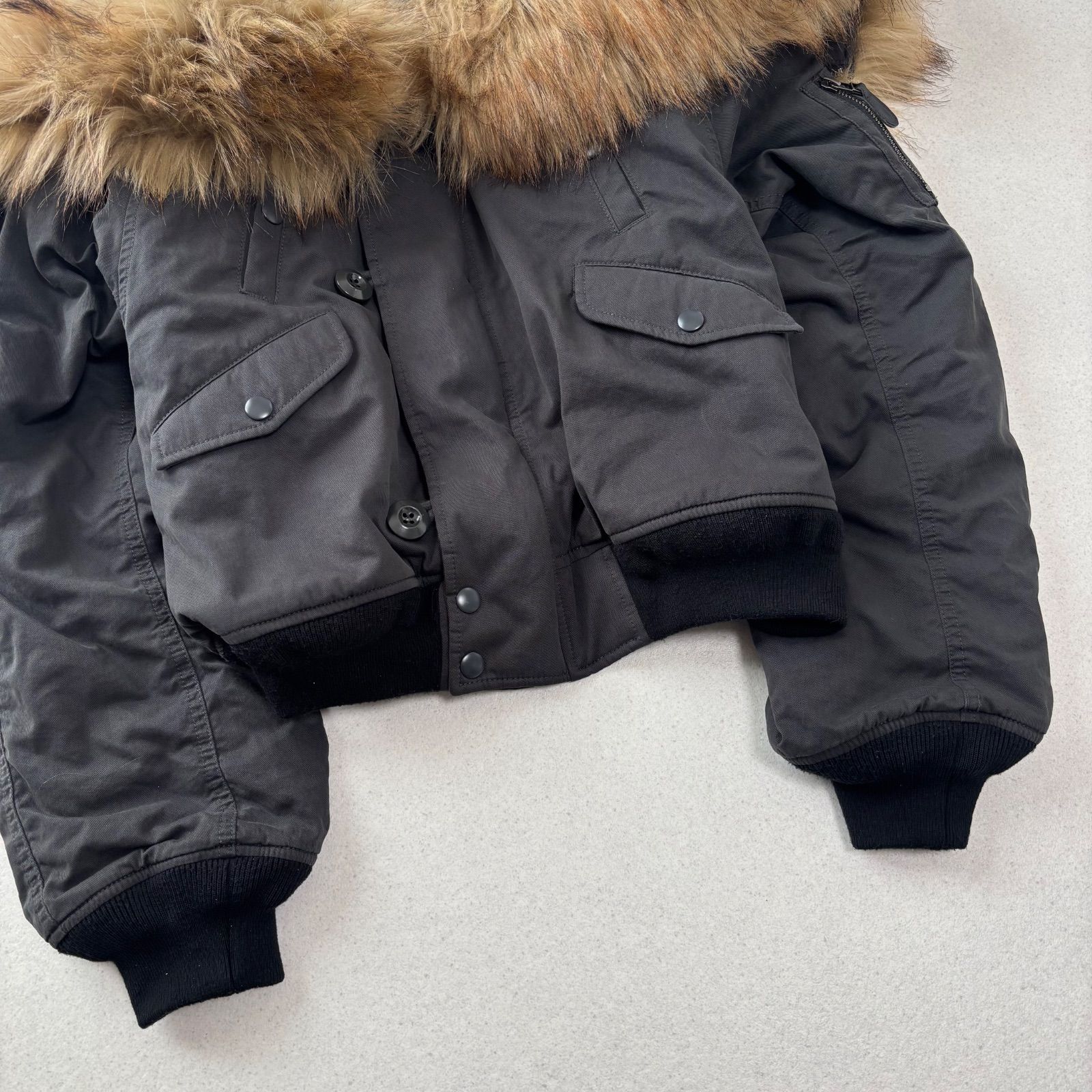 25AW moussy SHORT N2B black マウジー n-2b レディース フリーサイズ