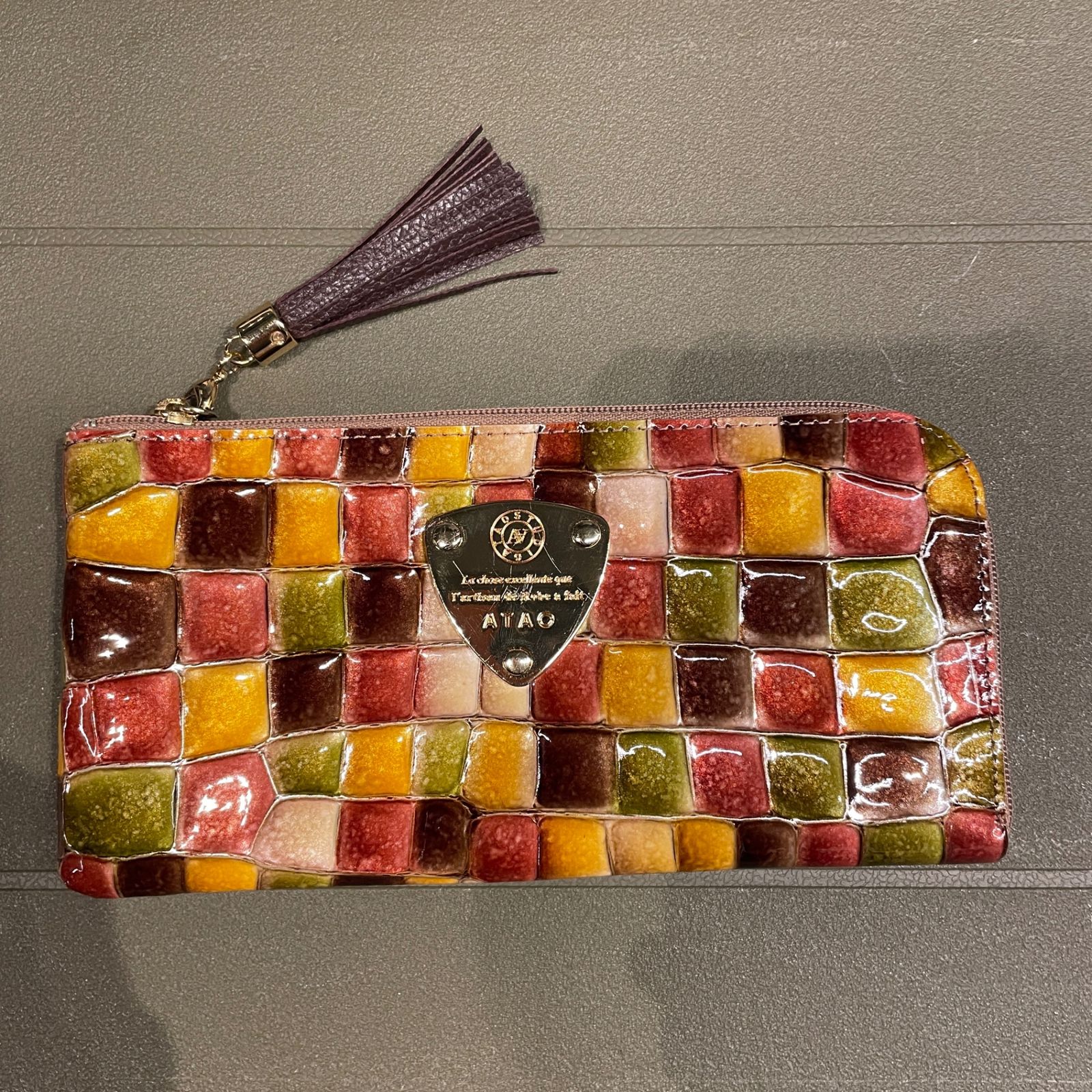 【美品】ATAO アタオ 長財布 リモ セピアボルドー ATAO アタオ L字 長財布 リモ ヴィトロレザー セピアボルドー - メルカリ