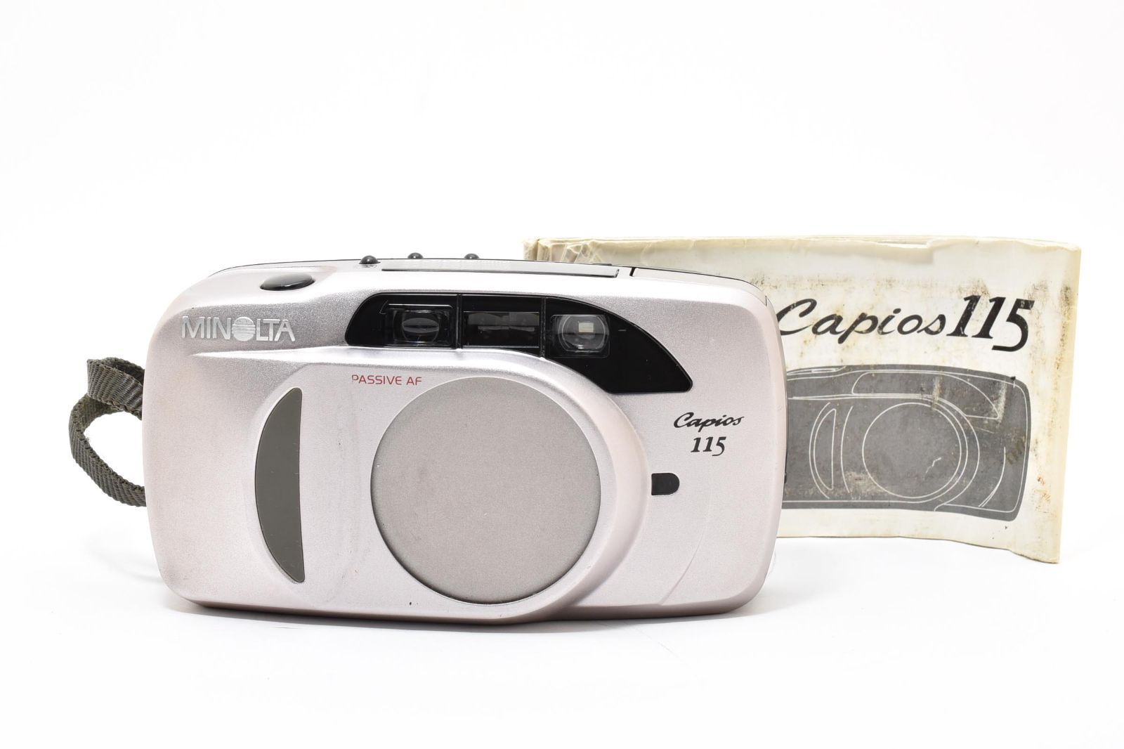 ☆実写済・完動品☆ミノルタ MINOLTA Capios 115 シルバー 簡単