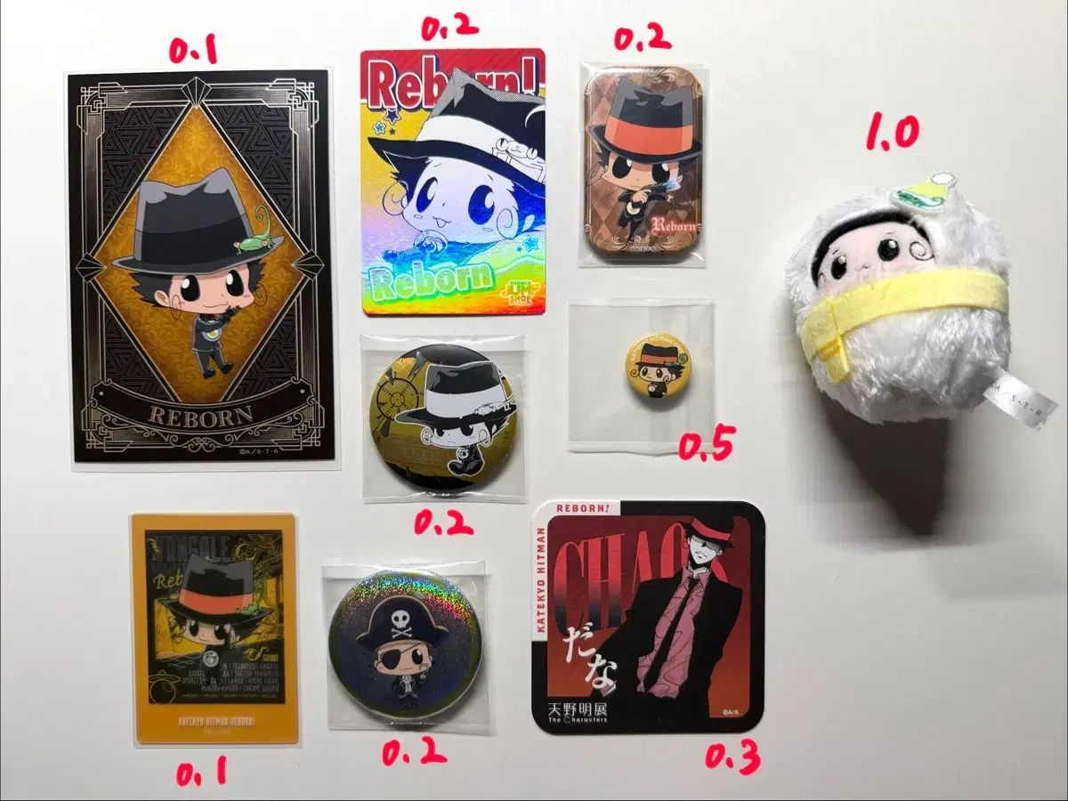 家庭教師ヒットマンREBORN！ リーボン グッズ (くるみたぴぬい 缶