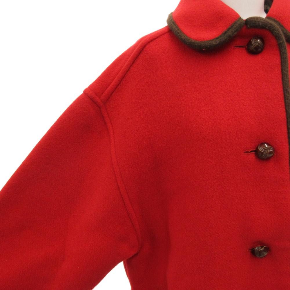 バーバリーズ Burberrys ヴィンテージ ウールコート ミドル丈 ハーフ  