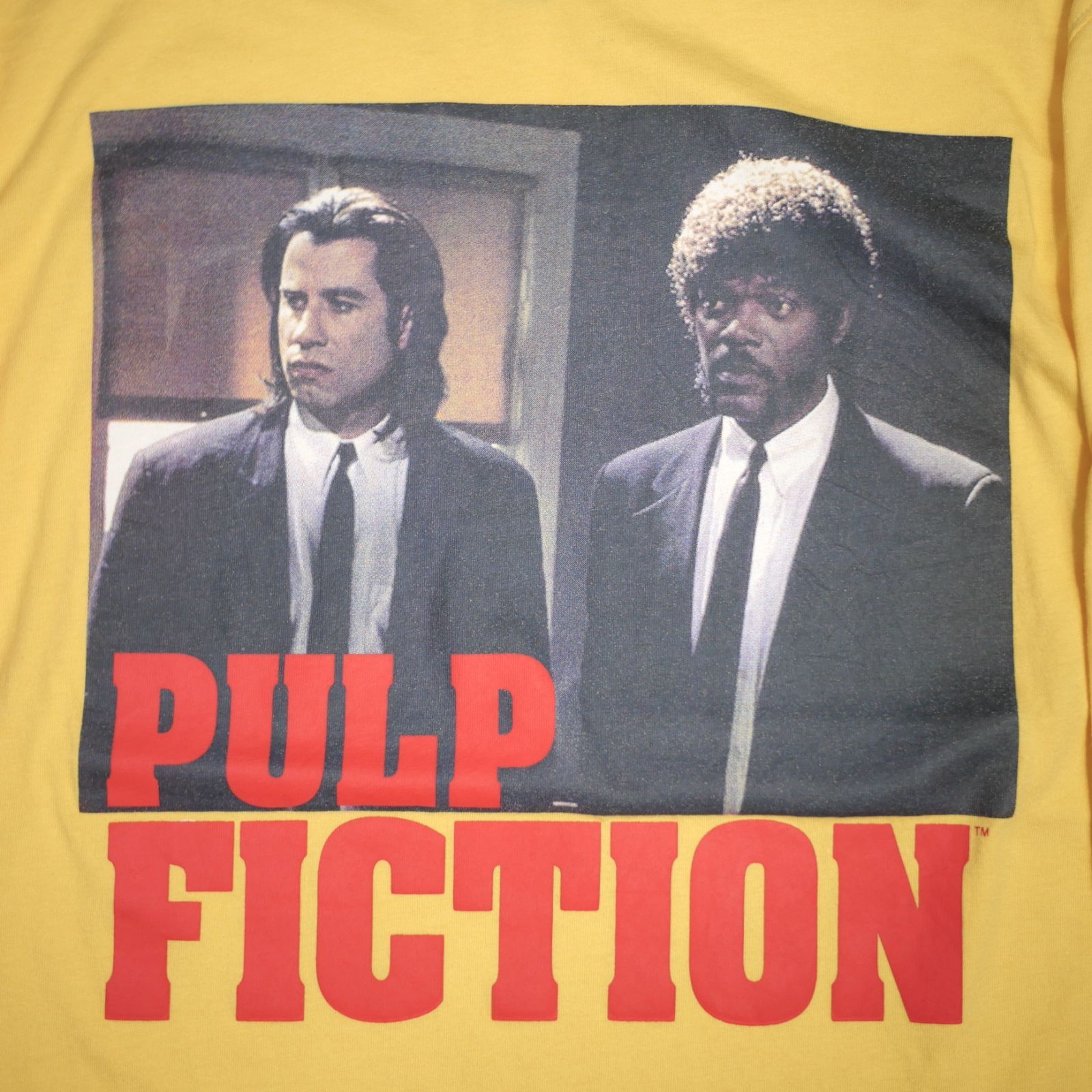 L】映画 Pulp Fiction パルプフィクション ロンT Tシャツ クエンティン