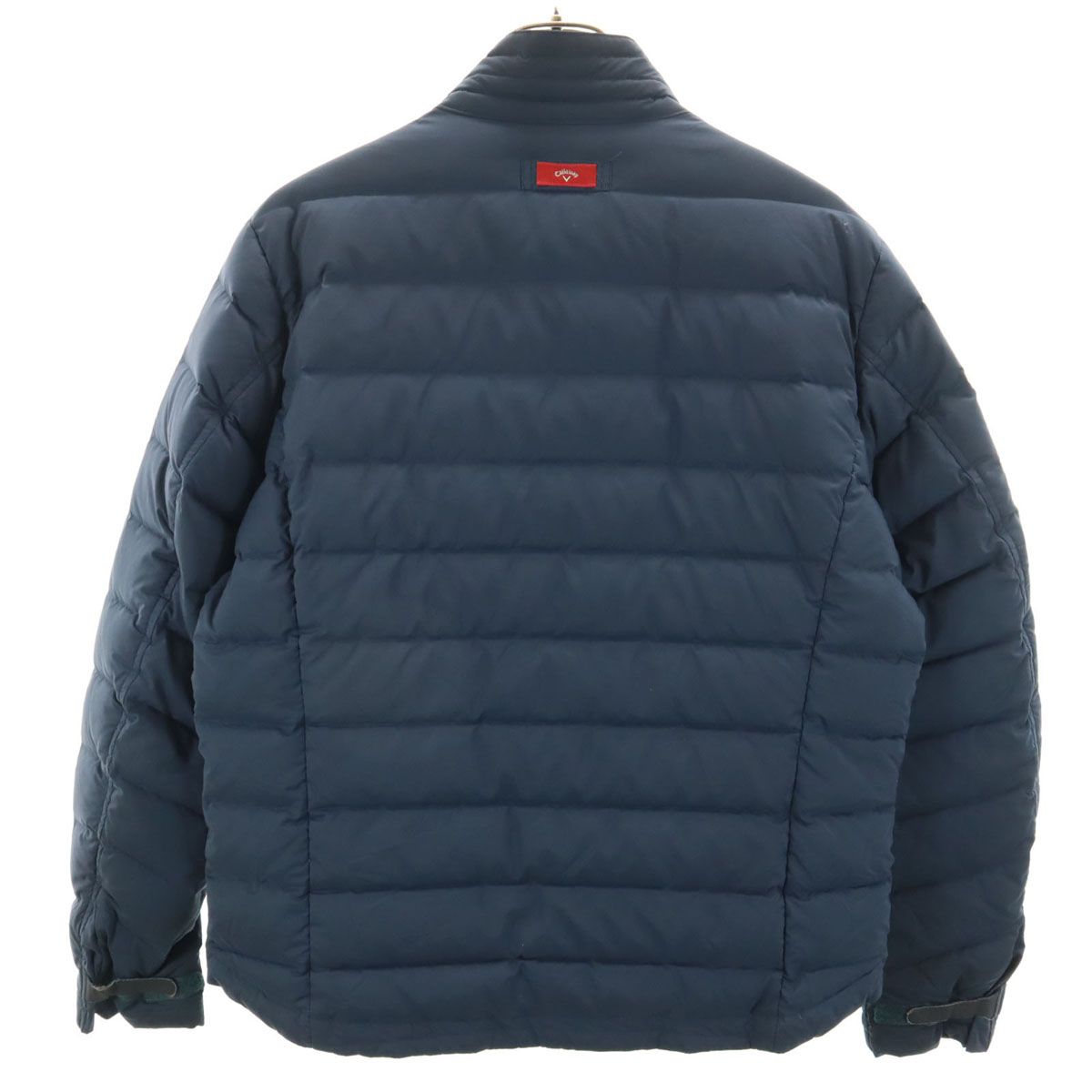 Callaway キャロウェイ ダウンジャケット L ネイビー系 メンズ 古着