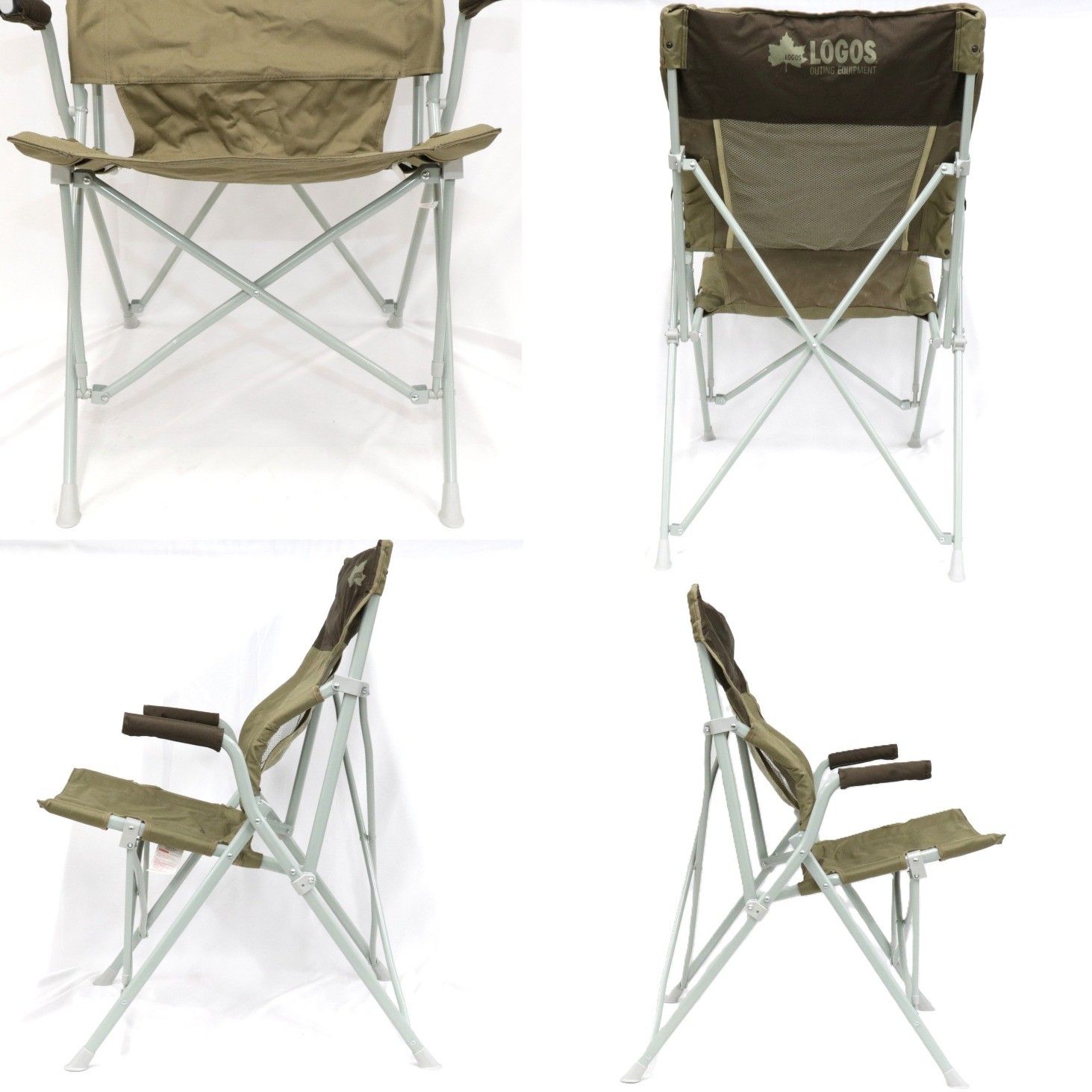 LOGOS (ロゴス) Life バックホールドチェア（ブラウン） logos-back