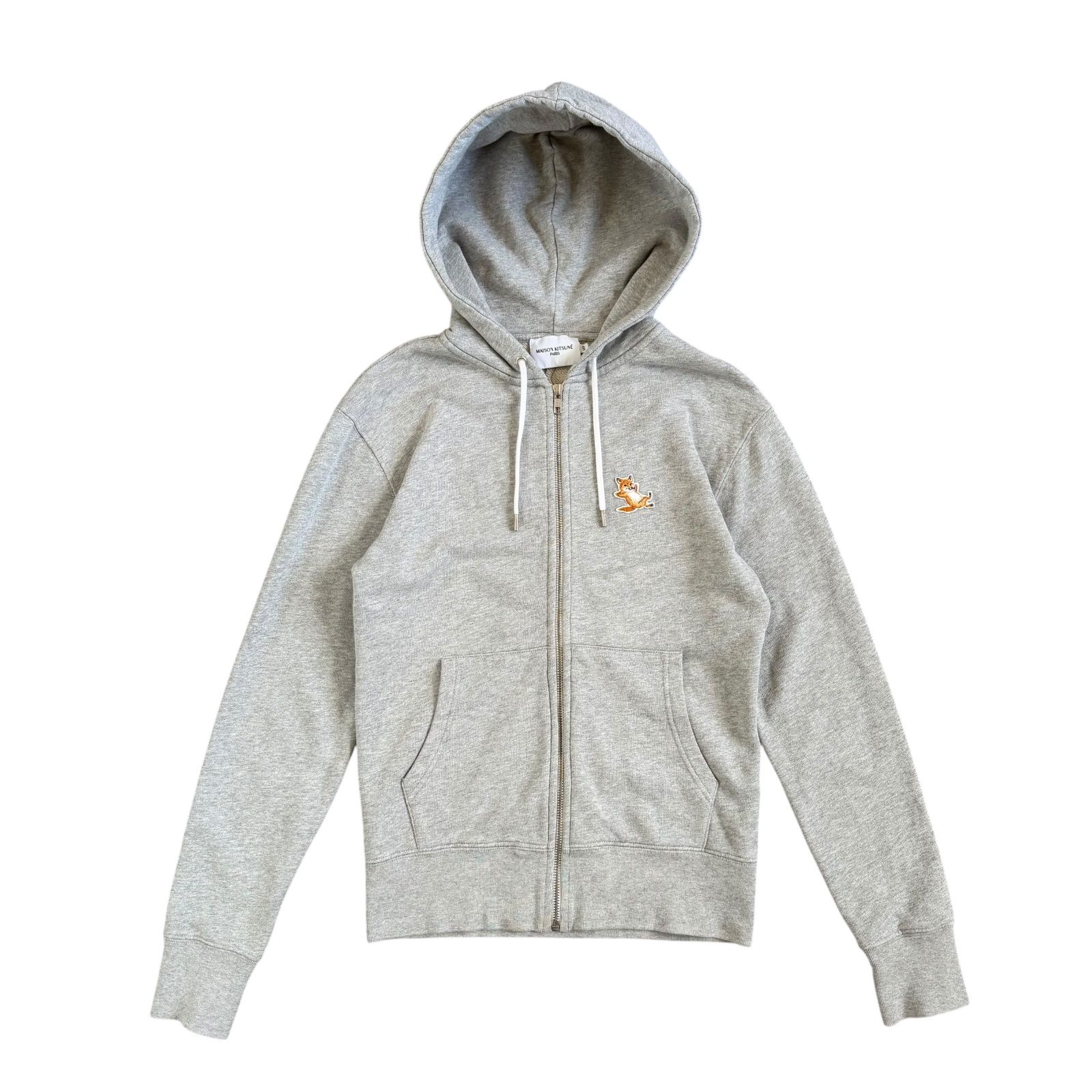 Maison Kitsune / メゾンキツネ CHILLAX FOX PATCH ZIPPED HOODIE 