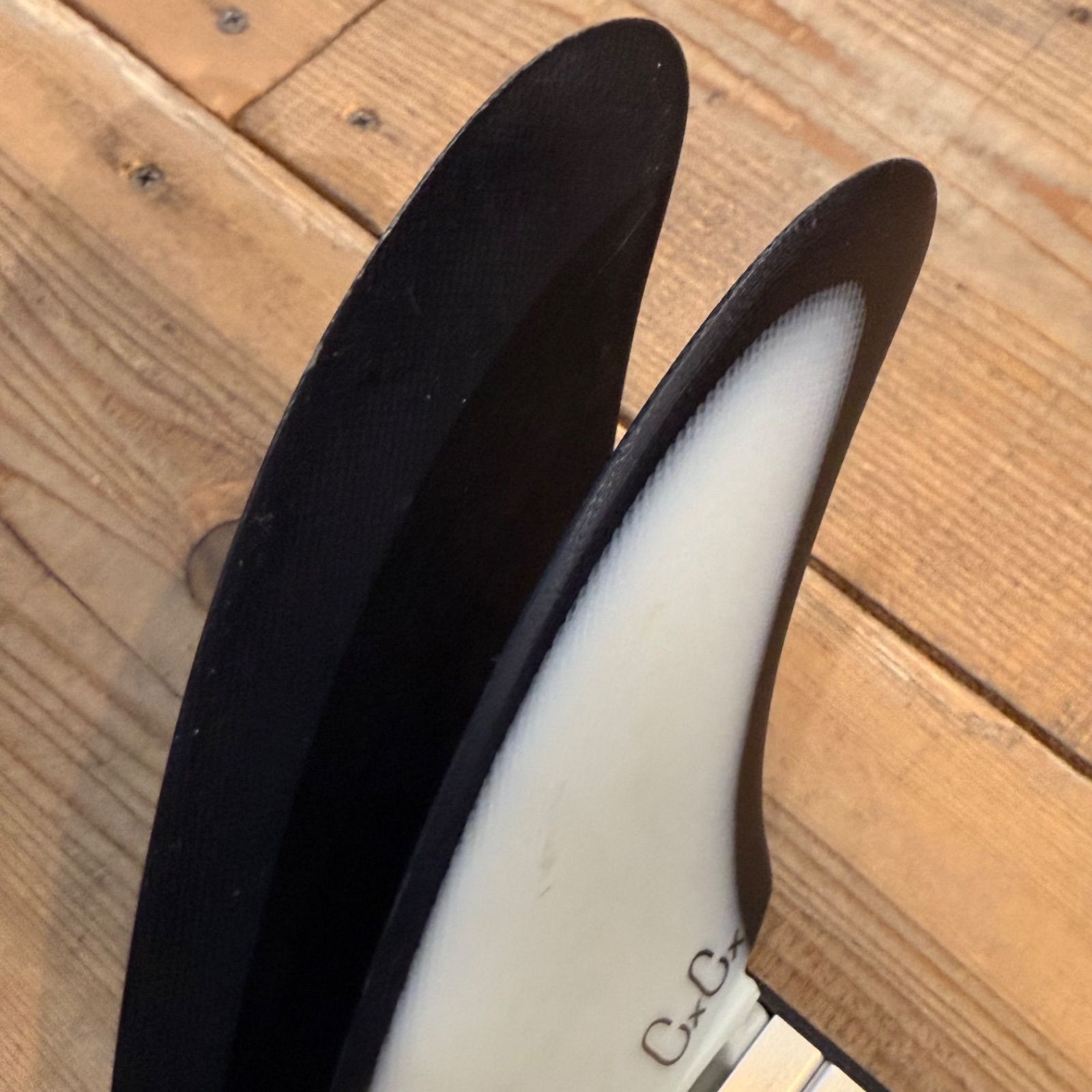 中古品 クリステンソン ツイン フィン CAPTAIN FIN キャプテンフィン