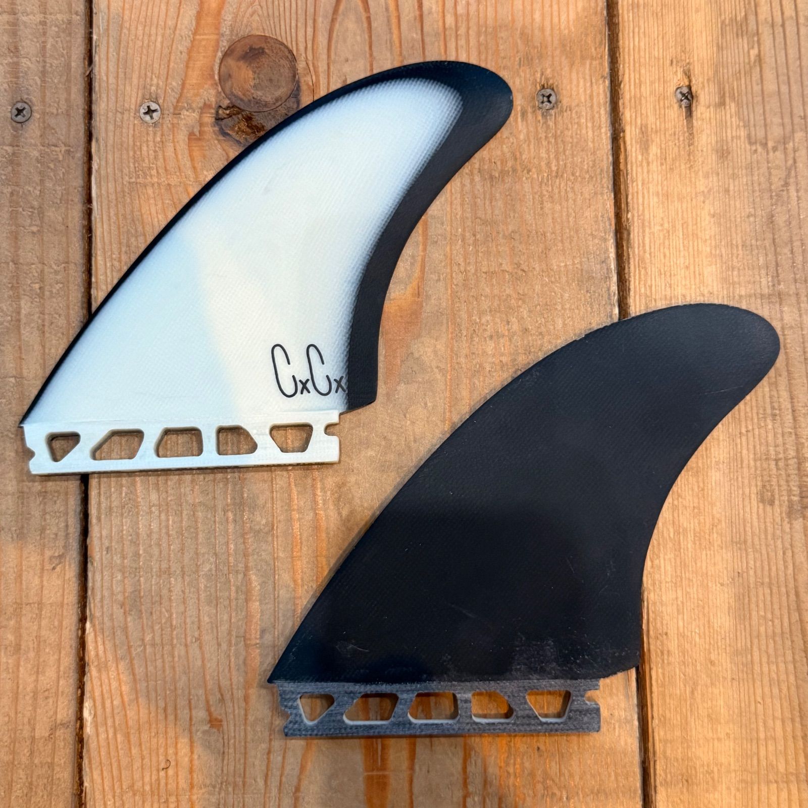 中古品 クリステンソン ツイン フィン CAPTAIN FIN キャプテンフィン