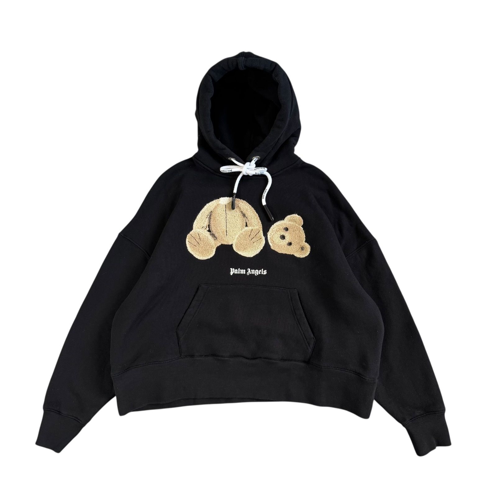 パームエンジェルス Kill The Bear プルオーバーフーディ 黒 XS