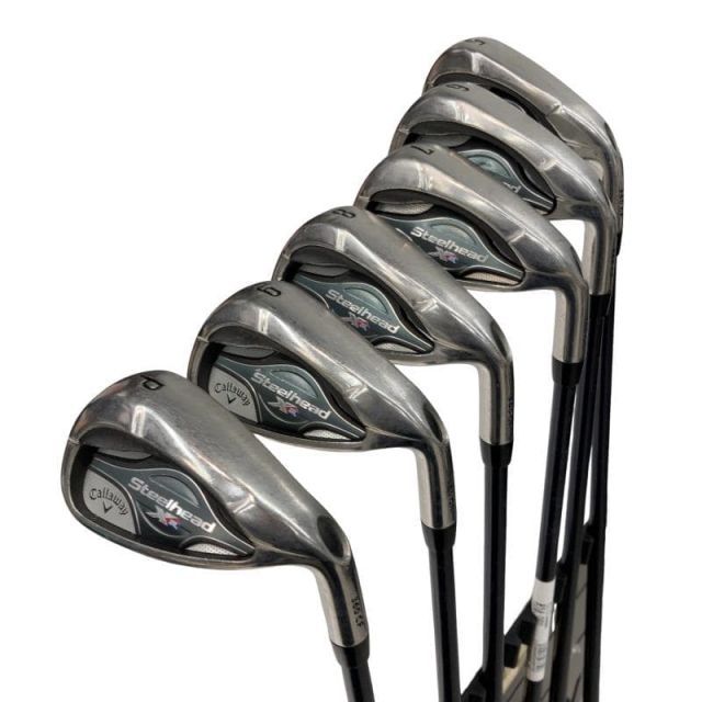 中古】 キャロウェイ STEELHEAD XR 6S アイアンセット IR XR(STEELHEAD