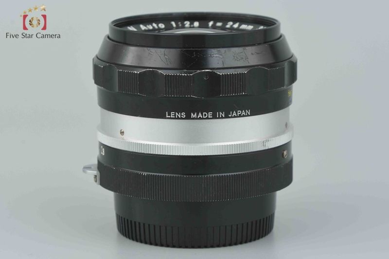 【美品】Nikon NIKKOR-N Auto 1:2.8 f=24mm NIKKOR - The Thousand and One Nights No.14 | NIKKOR - The Thousand