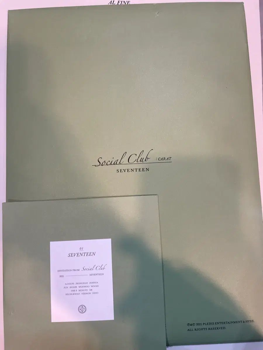 SEVENTEEN(セブンティーン・セブチ) SOCIAL CLUB ソーシャルクラブ