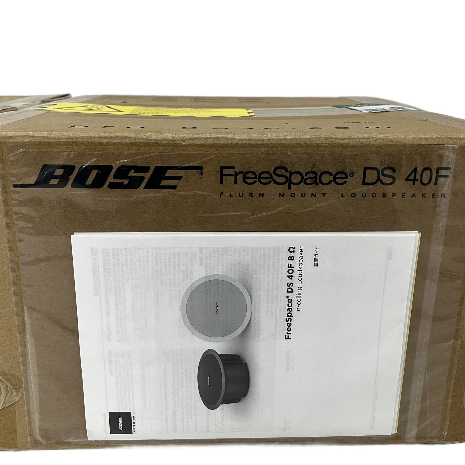 BOSE　DS40F ホワイト　天井埋め込みスピーカー 2台セット① BOSE DS40F 天井埋込スピーカー 新品2台 BOSE ボーズ DS40F W/ホワイト