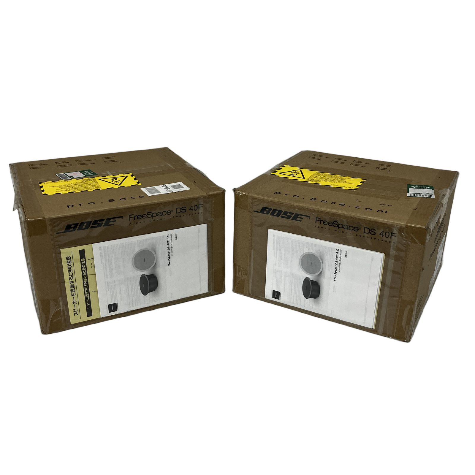 BOSE Free Space DS40F ホワイト 屋内専用天井埋込型スピーカー 2個
