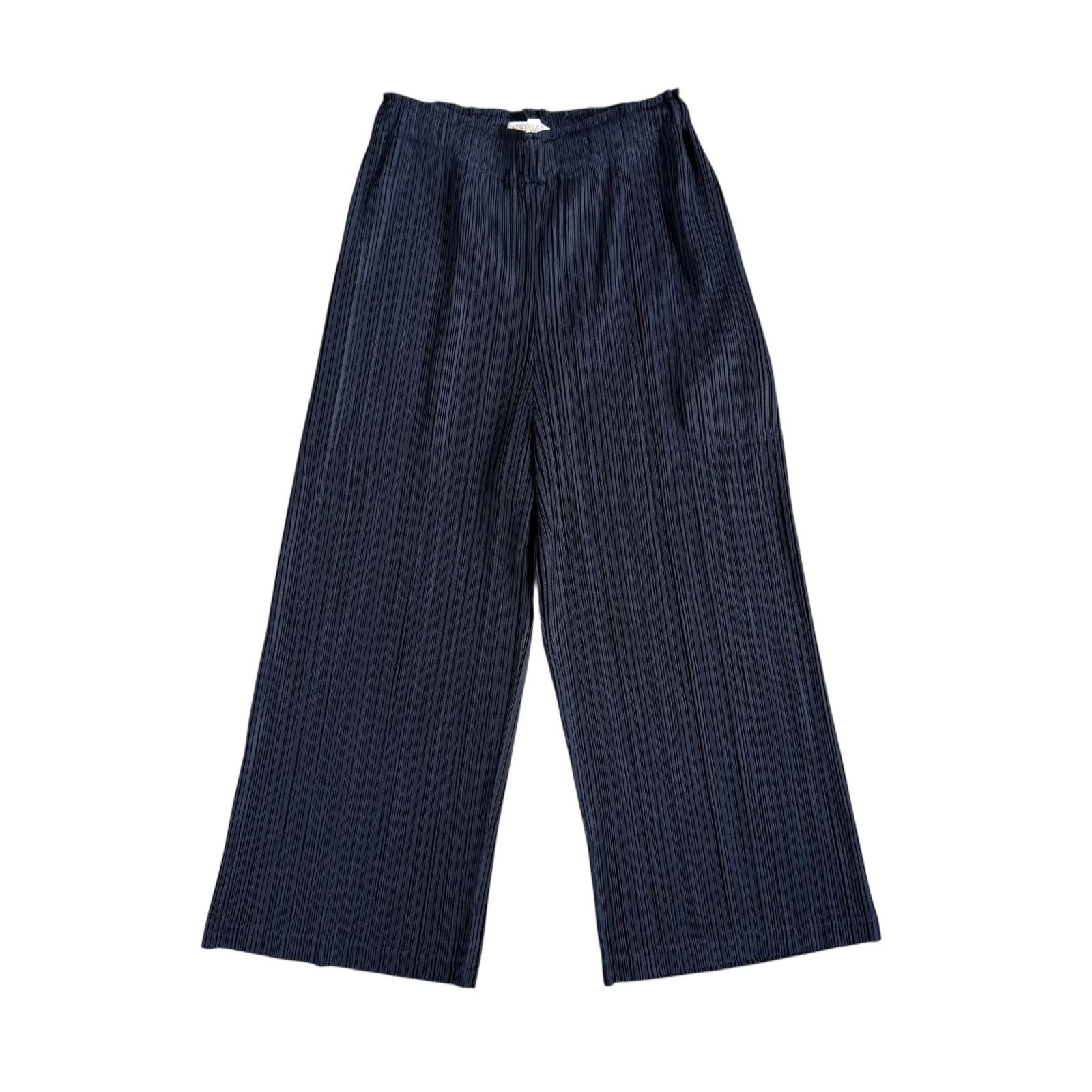 PLEATS PLEASE プリーツプリーズ　パンツ　ネイビー　サイズ1 ISSEY MIYAKE PLEATS PLEASE / イッセイミヤケ プリーツプリーズ