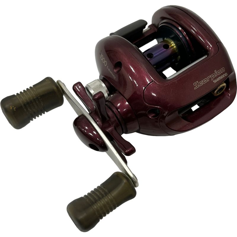 SHIMANO Scorpion 1500 ベイトリール 機関良好 美品】SHIMANO Scorpion シマノ スコーピオン 1500 ベイト
