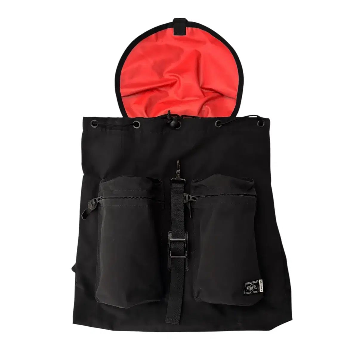 PORTER KAPTAN SUNSHINEブラック リュック 中古・古着通販】PORTER (ポーター) KAPTAIN SUNSHINE (キャプテン