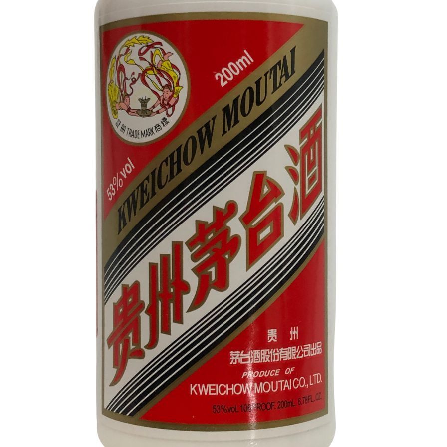 【新品・未開封】貴州茅台酒（KWEICHOW MOUTAI）200 ml 53% 貴州茅台酒 Kweichow Moutai 200ml 53% 未開封 茅台酒 - メルカリ