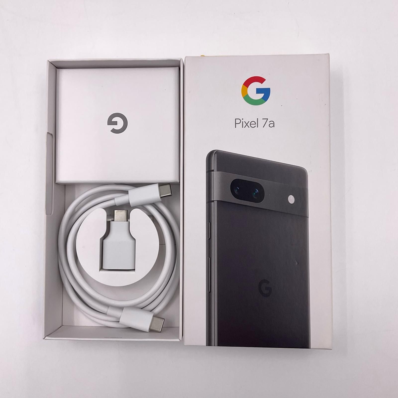 Google Pixel 7a 128GB Charcoal au G82U8 動作確認済【全額返金保証 