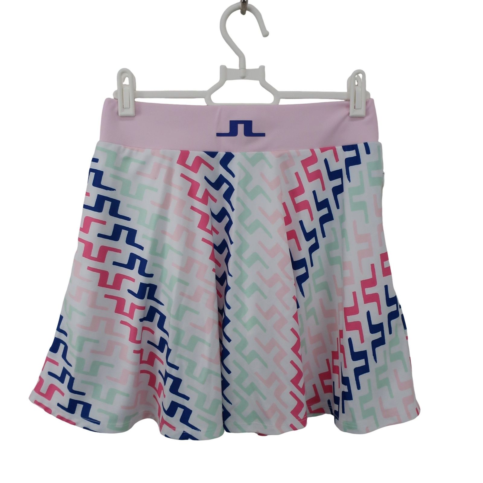 美品】J.LINDEBERG(ジェイ リンドバーグ) スカート 白パステルカラフル