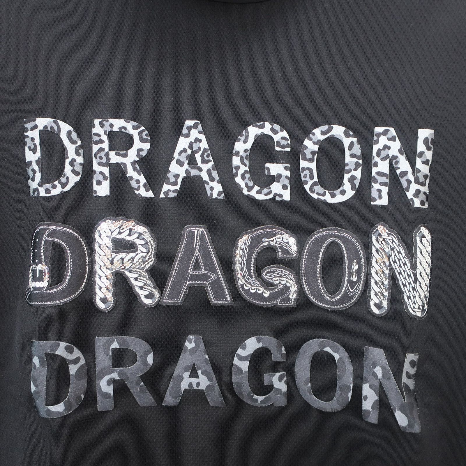 美品】Dance With Dragon(ダンスウィズドラゴン) 半袖モックネック