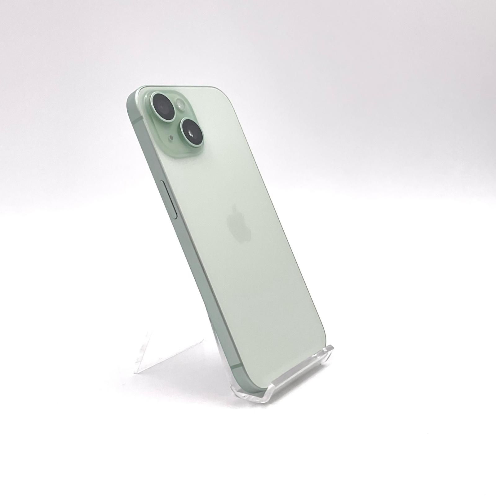 iPhone 15 512GB グリーン SIMフリー 白ロム 動作確認済 83%【全額返金 
