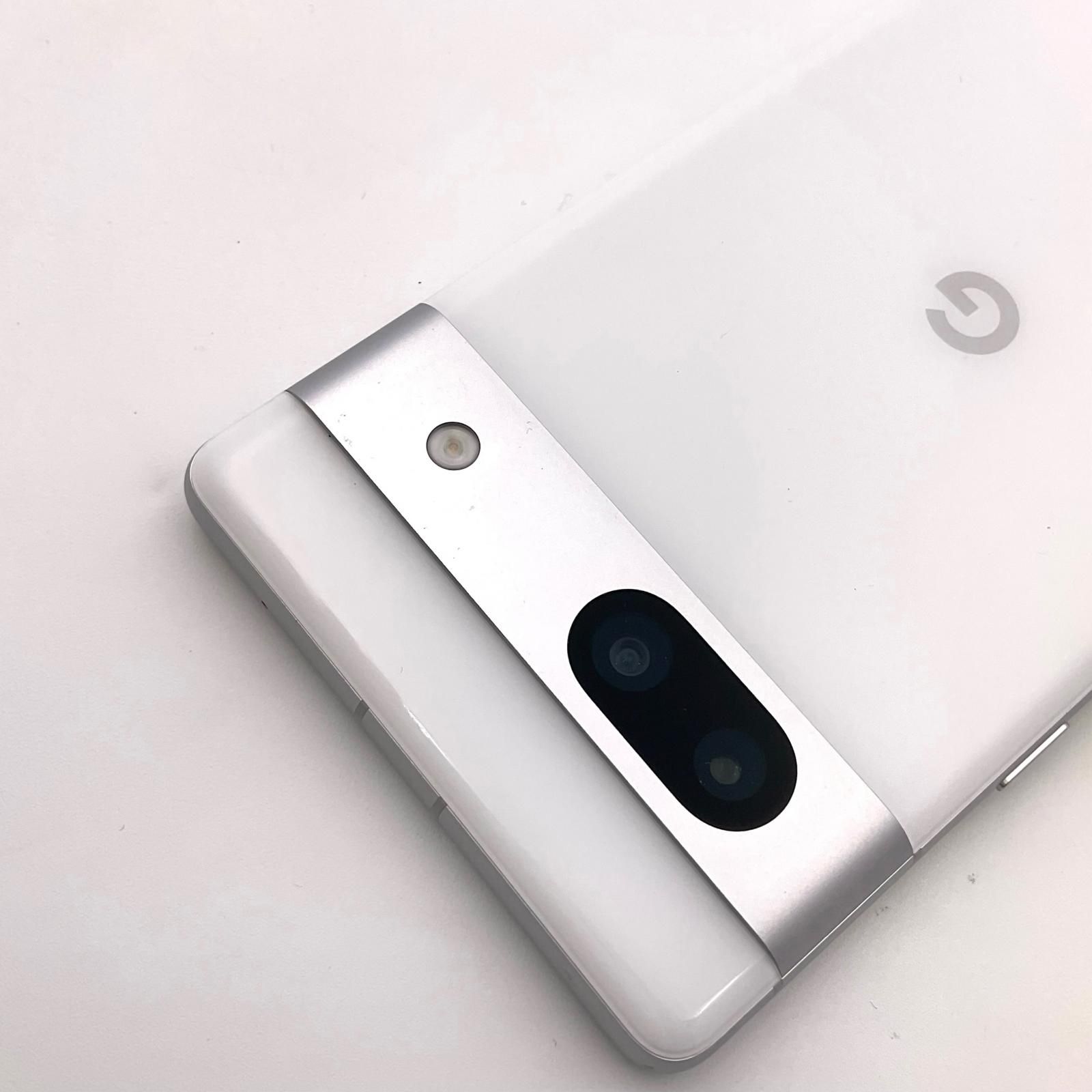 Google Pixel 7a 128GB スノー au SIMフリー G82U8 白ロム 動作確認済