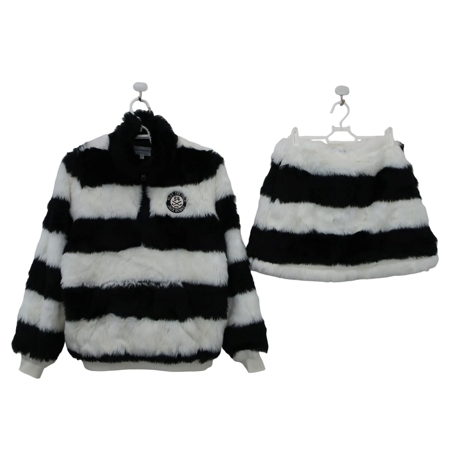 美品】Jack Bunny(ジャックバニー) ボアジャケット&スカート