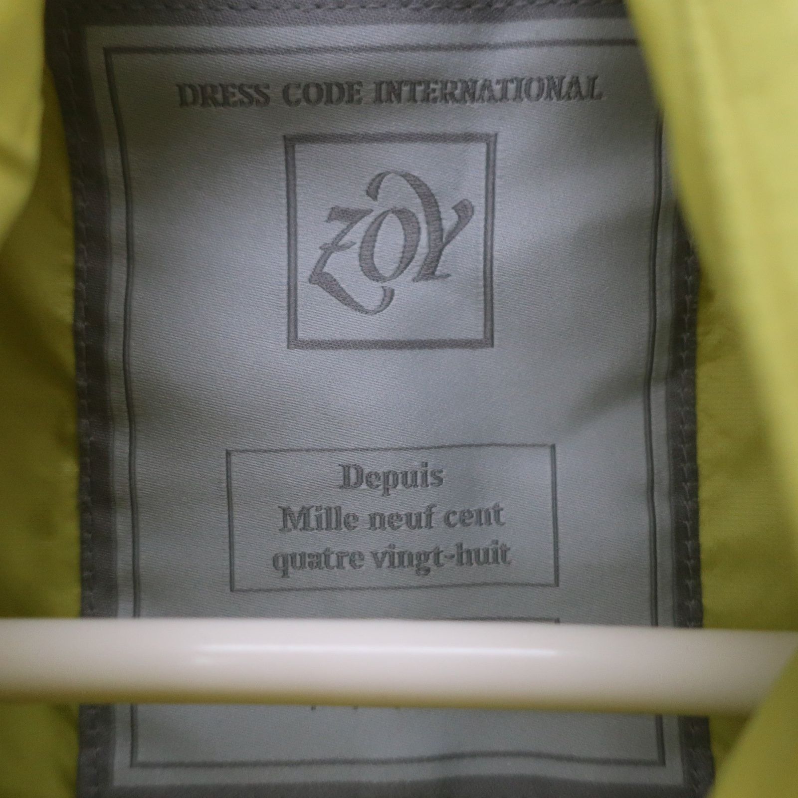 ZOY(ゾーイ) レインコートセット イエロー レディース 38 ゴルフウェア