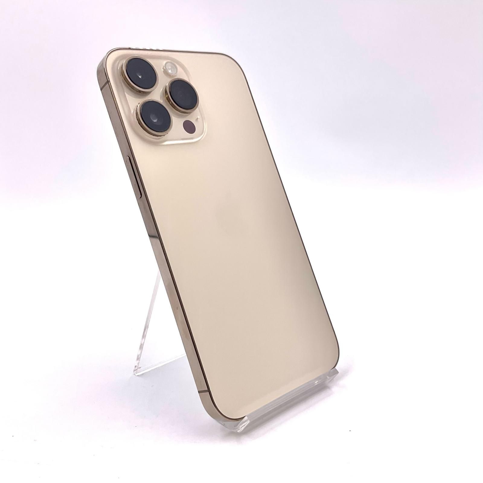 全額返金保証】【最速発送】 iPhone 14 Pro Max 256GB ゴールド docomo 