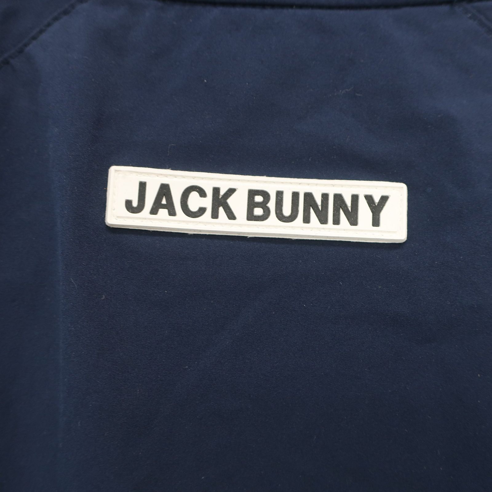 ネイビー　L　サイズ　5 ジャックバニー　ハーフジップシャツ　ゴルフウェア Jack Bunny(ジャックバニー) 半袖ハーフジップシャツ ネイビー メンズ