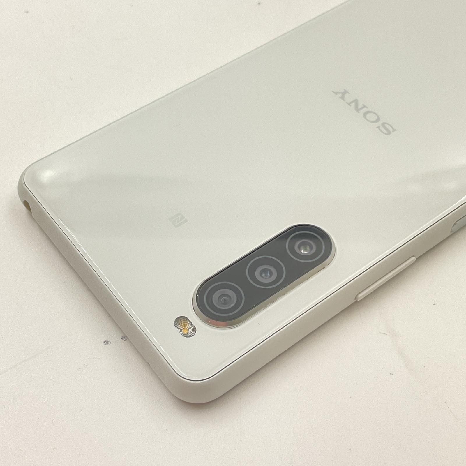 Sony Xperia 10II 64GB White SIMフリー XQ-AU42 美品 動作確認済