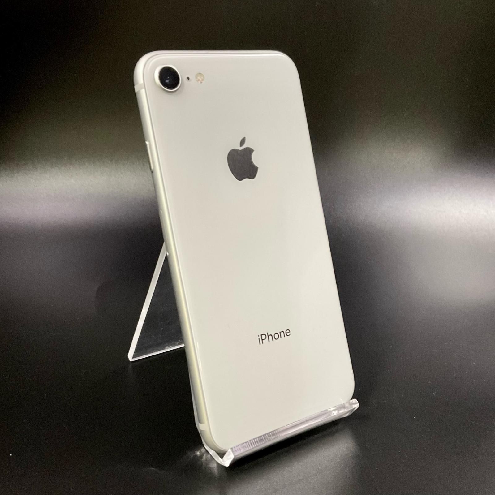 iPhone8 本体 256GB シルバー 利用制限◯ docomo iPhone 8 64GB シルバー docomo 白ロム 美品 動作確認済 90%【全額返金