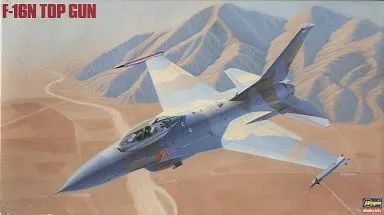 [Used] Plastic Model 1/48 General Dynamics F-16N Top Gun “V7” [06107]